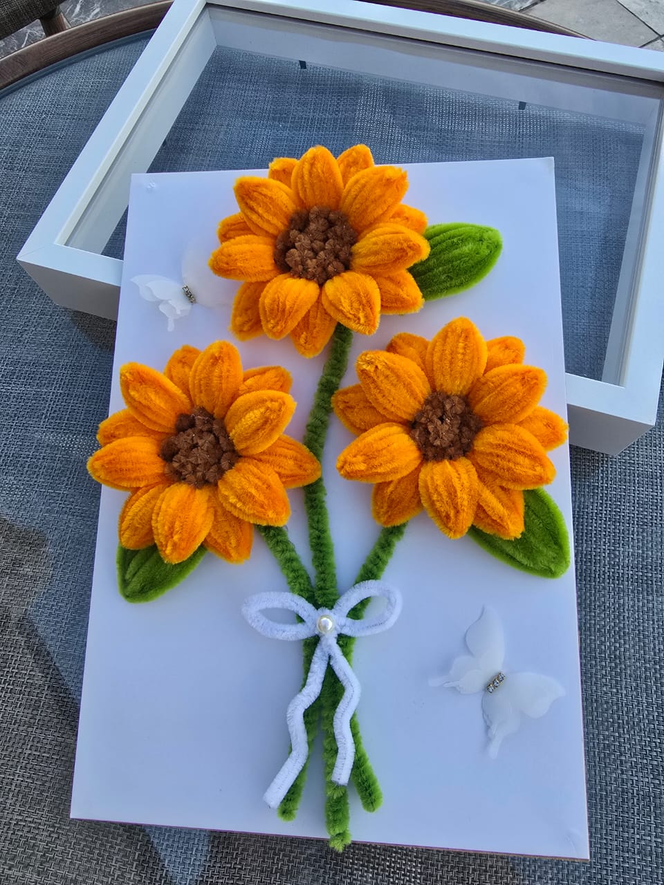 Handmade Sunflower Bouquet – Bright & Cheerful Floral Decor