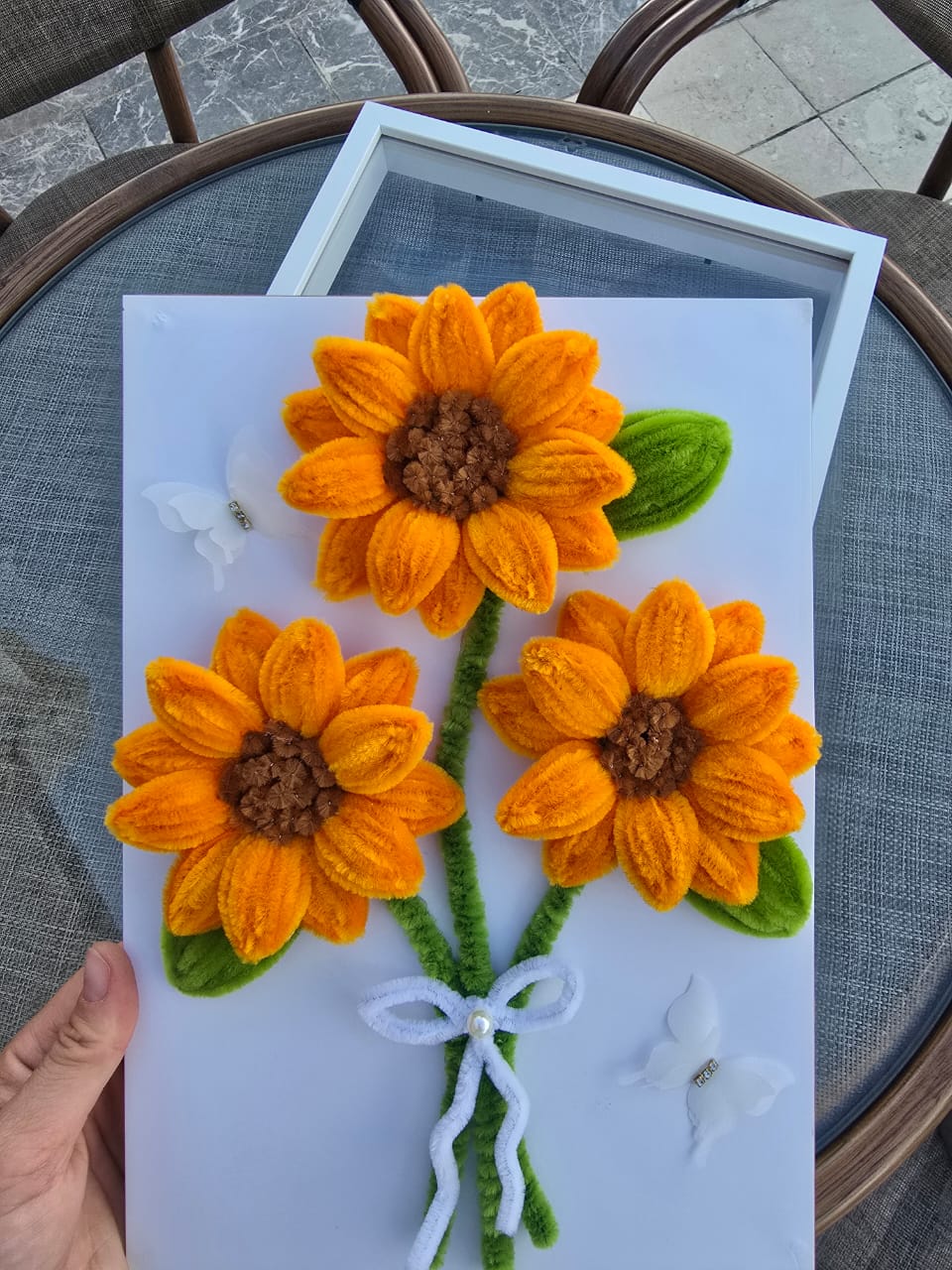 Handmade Sunflower Bouquet – Bright & Cheerful Floral Decor