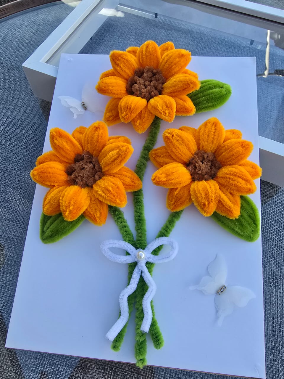 Handmade Sunflower Bouquet – Bright & Cheerful Floral Decor